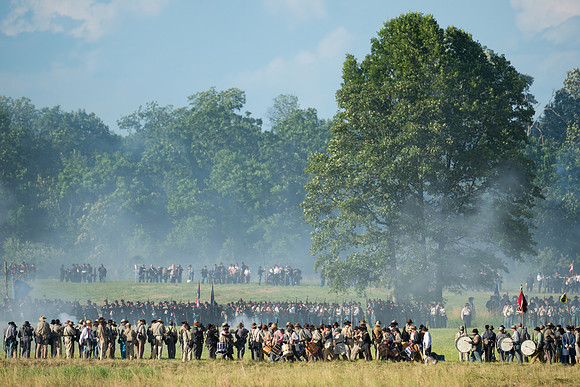 "Thundering Hell" reenactment