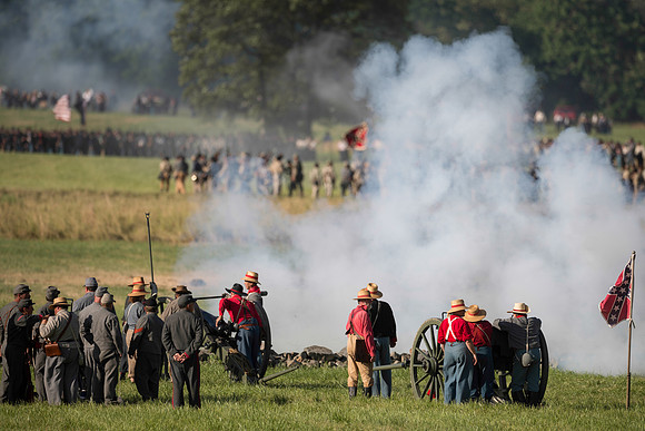 "Thundering Hell" reenactment