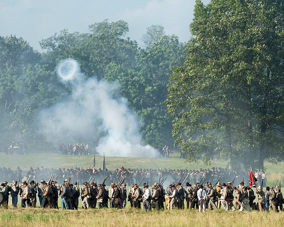 "Thundering Hell" reenactment