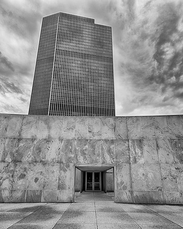 Skyscraper door