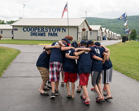 Team huddle