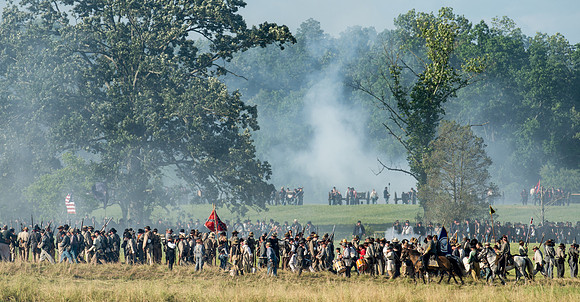 "Thundering Hell" reenactment