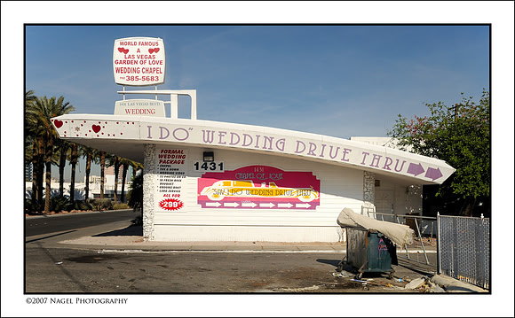 Wedding drive-thru