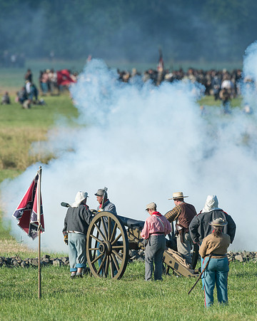 "Thundering Hell" reenactment