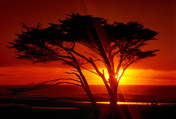 San Gregario sunset