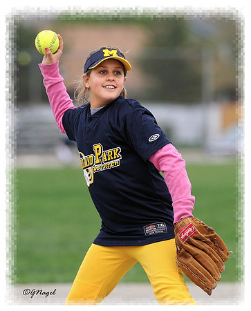 OYA girls' softball