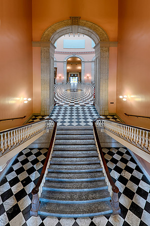 Statehouse staircase