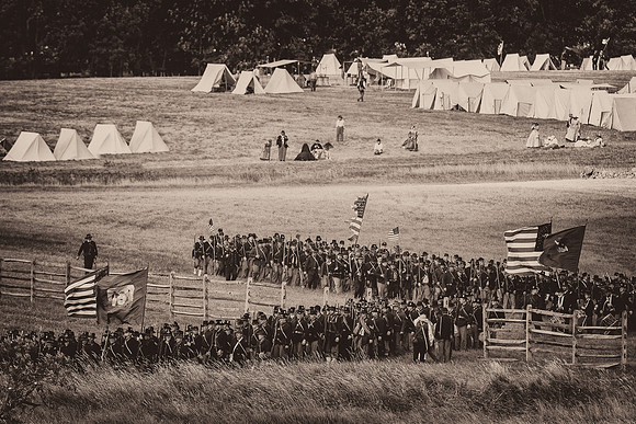 Gettysburg reenactment