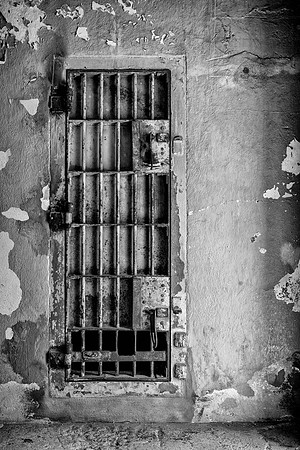 Solitary confinement door