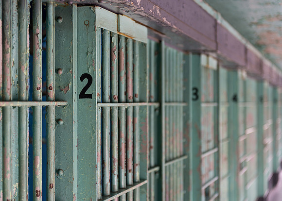 Prison cell bars