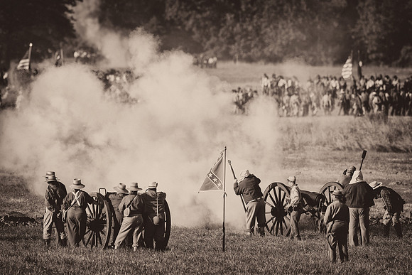 "Thundering Hell" reenactment