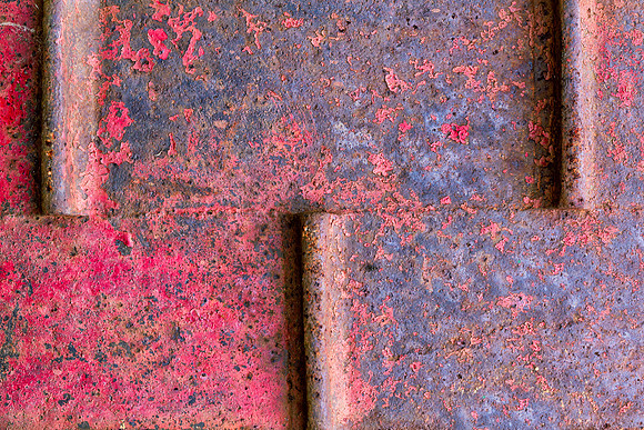 Iron wheel tread