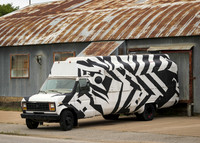 Zebra Van