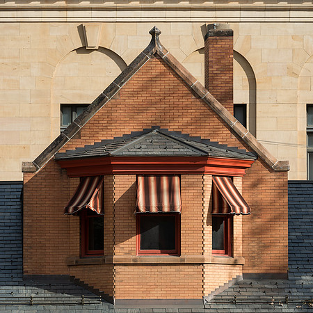 Striped Awnings