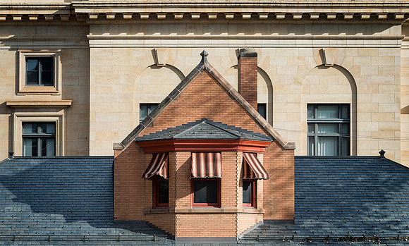 Striped Awnings