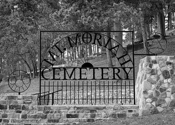 Mt. Moriah Cemetery gate