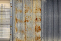 Rusty Steel Wall