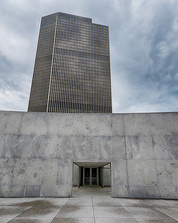 Skyscraper door