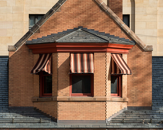 Striped Awnings