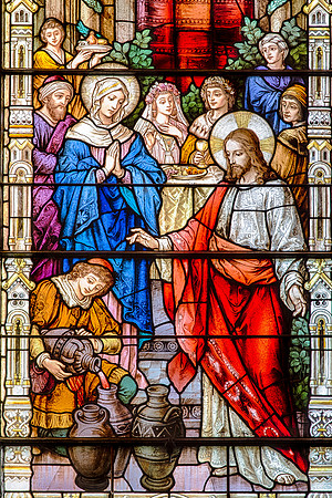 Stained glass window