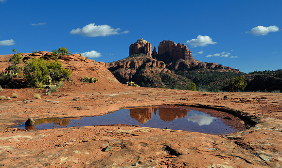 Cathedral Rock reflection