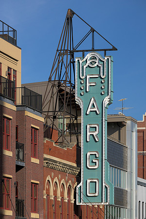 Fargo Theatre sign