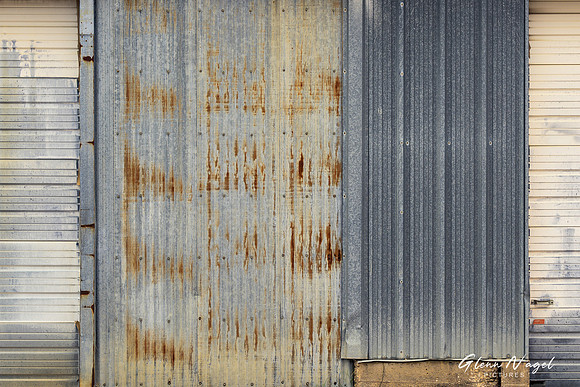 Rusty Steel Wall
