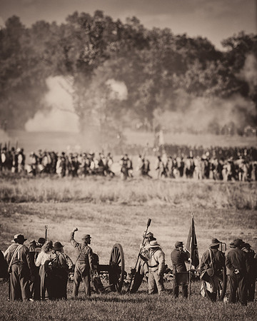 "Thundering Hell" reenactment