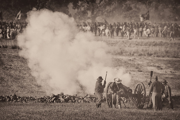 "Thundering Hell" reenactment