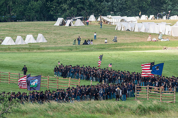 Gettysburg reenactment
