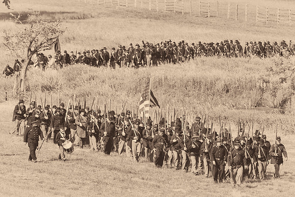 Gettysburg reenactment