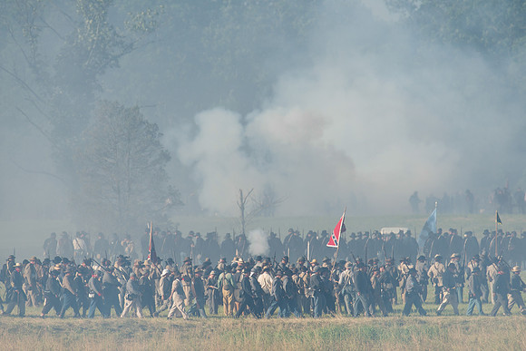 "Thundering Hell" reenactment