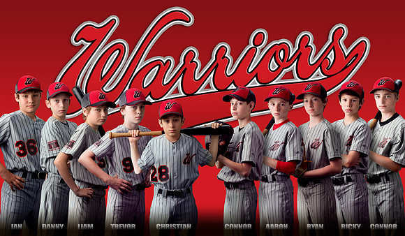 Warriors team poster