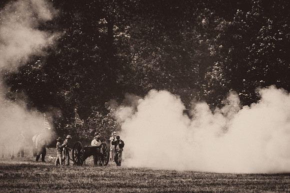 Cannon fire