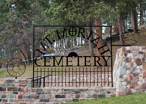 Mt. Moriah Cemetery gate