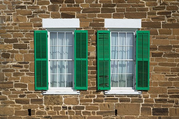 Fort Larned Windows
