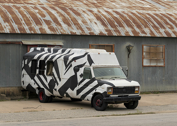 Zebra Van