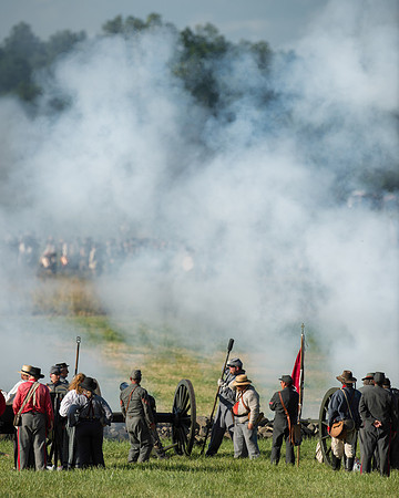 "Thundering Hell" reenactment