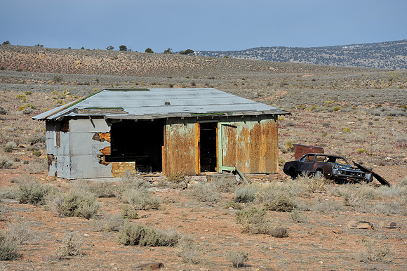 Abandoned shack