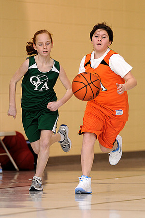 OYA girls' basketball