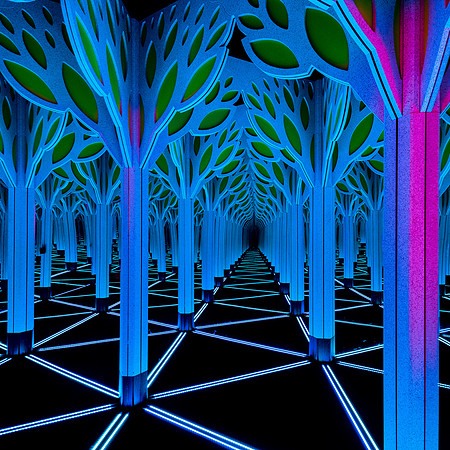 Blue Fun House