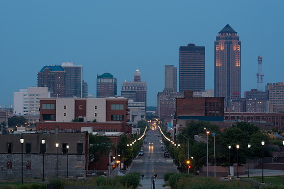 Downtown Des Moines