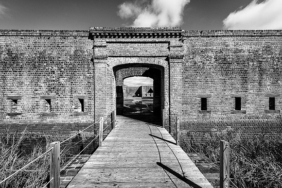 Fort entrance