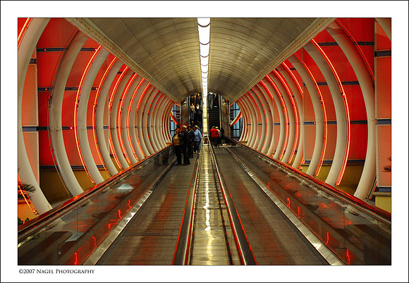 Red walkway