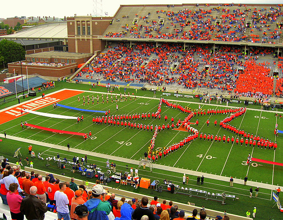 Another colorful Fall afternoon at Memorial Stadium