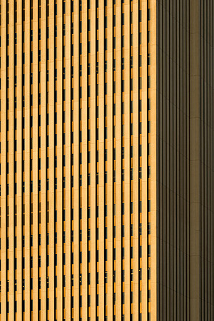 Golden skyscraper