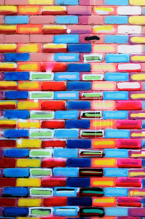 Painted bricks