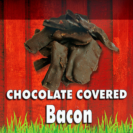 Chocolate covered bacon