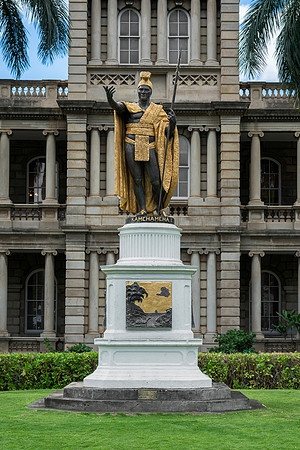 King Kamehamehai statue