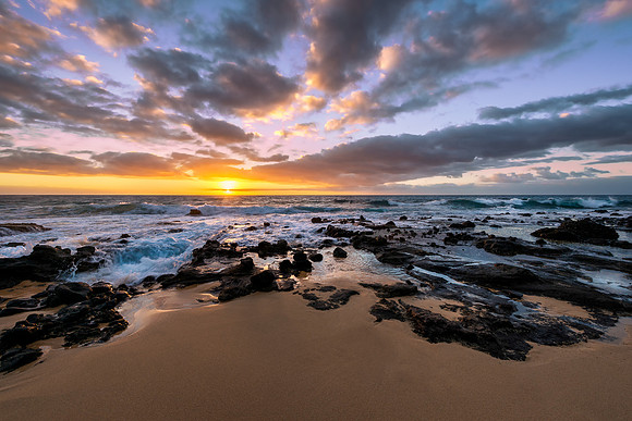 Sandy Beach Sunrise